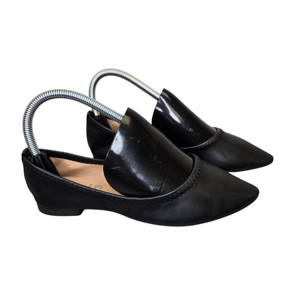 Silky Toes Women's 6 Foldable On The Go Flat Ballet Shoes - Picture 4 of 14